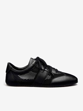 Reformation Women's Black Terra Sneaker Sporty Mesh